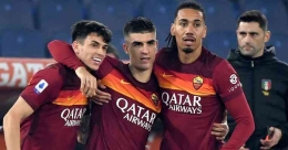 Trio pemain bertahan AS Roma/ foto: BBC.com