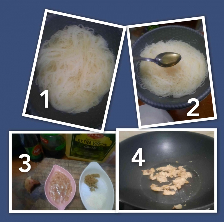 Cara memasak bihun. Dokumen Yuliyanti