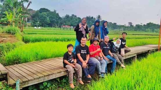 Temu Kangen kompasianer 2023, Sabtu 27 Mei 2023 di Kampung Tematik Mulyaharja Bogor. Foto Diah