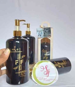 Tempat sabun cair atau shampoo, sumber foto: IG souvenirmurahbojonegoro 