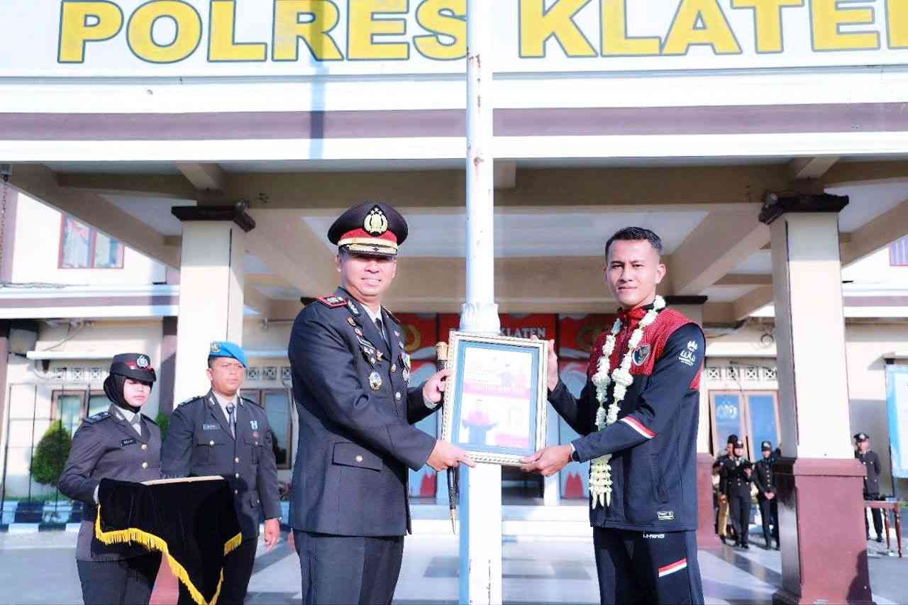 Kapolres Klaten Berikan Penghargaan Kepada Pesilat Persinas ASAD ...