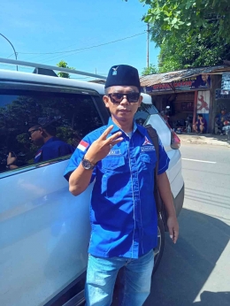 Ketua BMI Kota Tegal Heri Ristiono, Caleg dari Partai Demokrat Dapil Margadana/Dokpri