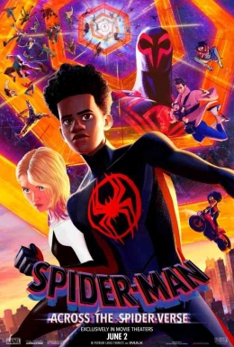Salah satu poster film Spider-Man: Across the Spider-Verse (2023), foto dari IMDb.