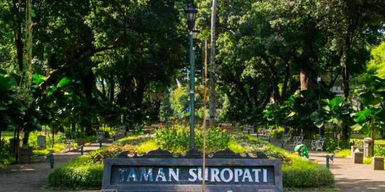 Orang Belanda sangat menyukai Taman (foto : kompas.com)