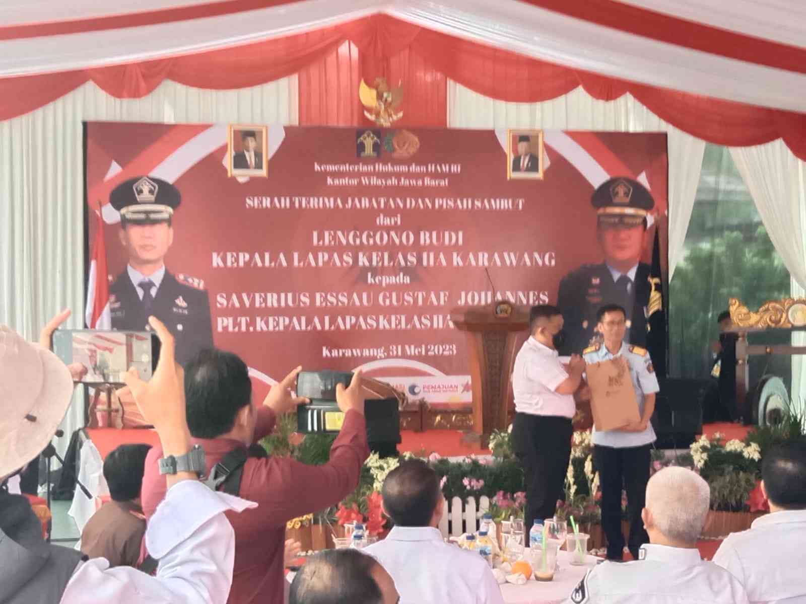 Ketua Presidium FPII Hadiri Sertijab Dan Lepas Sambut Kalapas II A ...