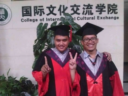 Data dari Fb penulis tertanggal 25 Juni 2014 lulus program pendidikan di CCNU, Wuhan.  Dokpri