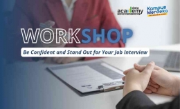 Workshop persiapan job interview (ilustrasi pribadi)