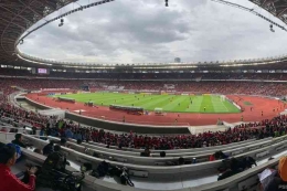 Stadion Gelora Bung Karno. (kompas.com/ahmad zilky)