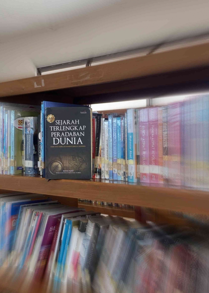 Library Sekolah Dian Harapan, Lippo Cikarang. (Foto: Dok. Pribadi)