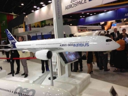 Pesawat Model A350: Dokpri