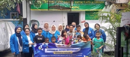 Kegiatan PKM yang dilakukan di Panti Asuhan Yatim Piatu dan Dhuafa Izmi Tangerang Banten/dokpri