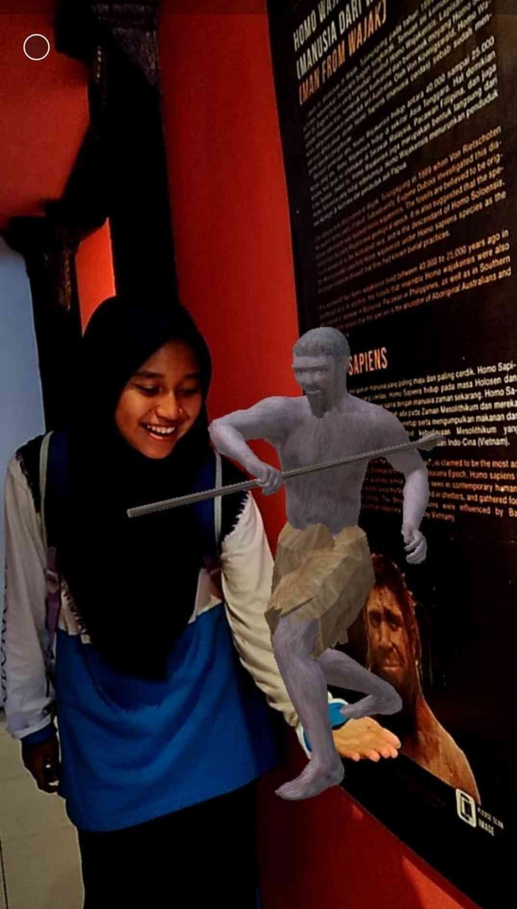 Foto keseruan Pengunjung Indoensian Heritage Museum, Dokpri