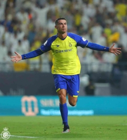 Pemain Al Nassr Cristiano Ronaldo (sumber foto : Instagram/Cristiano)