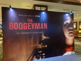 Suasana screening The Boogeyman di Senayan City, Rabu lalu (dok.pribadi)