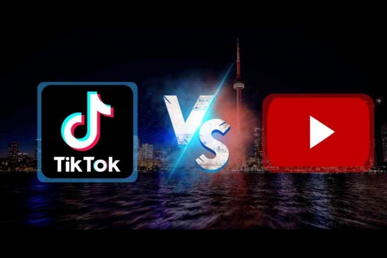 Ilustrasi TikTok Vs Youtube (Sumber : haulixdaily.com)