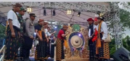 Wakil Bupati Ngada membuka Festival Budaya Ngada 2023 (Sumber : Dokpri)