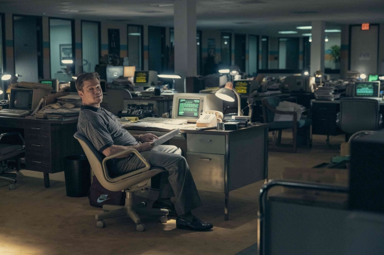 Matt Damon dalam Air (2023), foto dari Rotten Tomatoes.