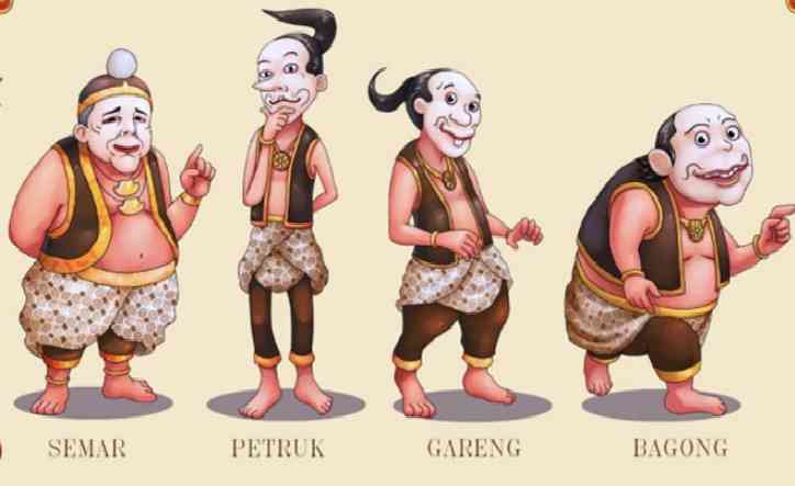 Ilustrasi Punakawan (sumber: islamindonesia.id)