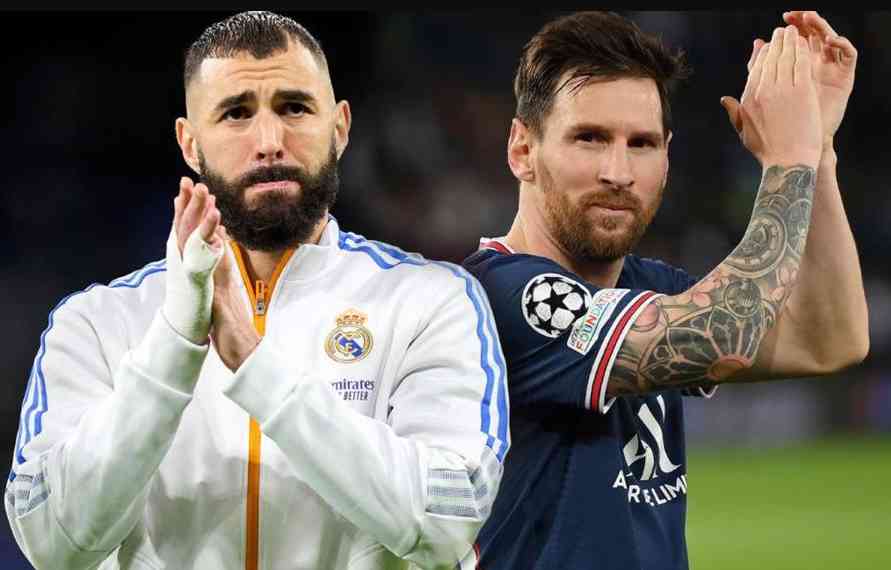 Foto Artikel : Karim Benzema Dan Lionel Messi, Kompak Beri Kejutan ...