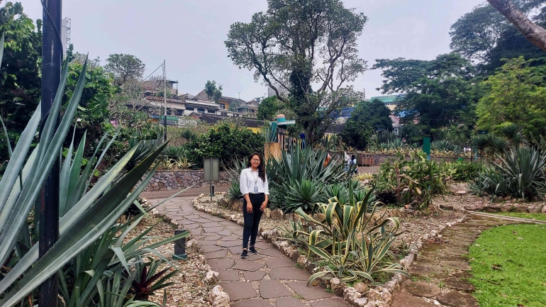 Foto Pengunjung Taman Meksiko. Sumber: Pribadi