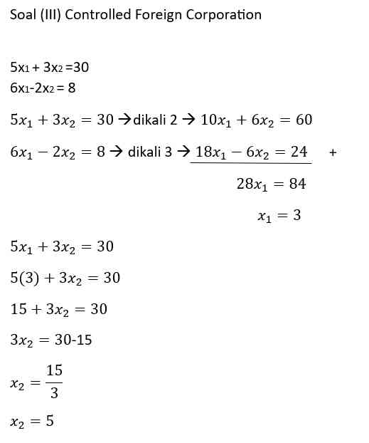 Persamaan 3c ;dokpri