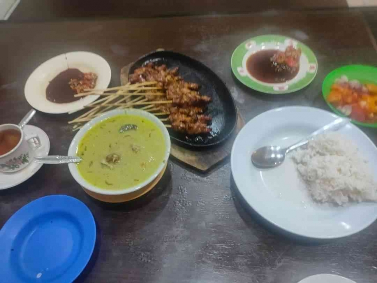 Sate kambing muda Wendy's (dok. pribadi)