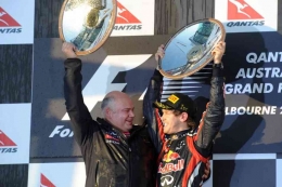 Rob Marshall (kiri) beralih menuju McLaren setelah lebih dari satu dekade bersama Red Bull. (reuters.com)