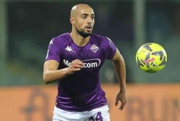 Sofyan Amrabat gelandang bertahan andalan Fiorentina/ foto; acfiorentina.com