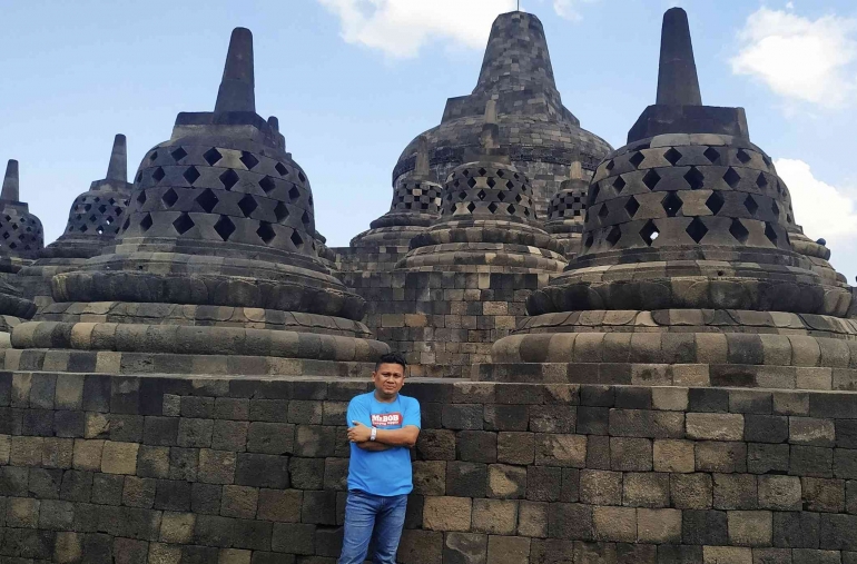 Aku di Candi Borobudur/Dok Pribadi
