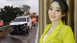 Difarina Indra Selamat Pasca Alami Kecelakaan di Tol Jombang | tribunnews.com