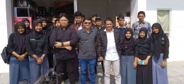 Sales manager indonesia AMD dan Siswa TKJ SMK YASTI di Teaching Factory 