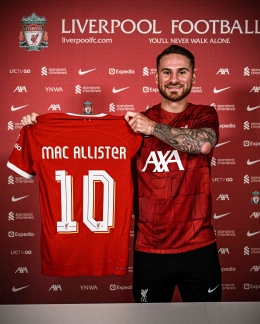Alexis MacAllister, pemain baru Liverpool asal Argentina (Goal.com)