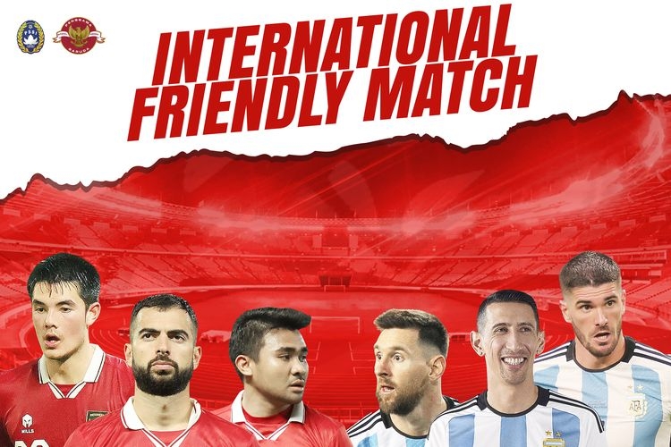 FIFA Matchday Indonesia vs Argentina. Sumber: PSSI via kompas.com