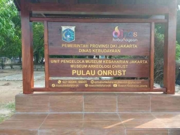 Saat ini Pulau Onrust dikelola UP Museum Kebaharian Jakarta (Foto: Dokumentasi Pribadi)