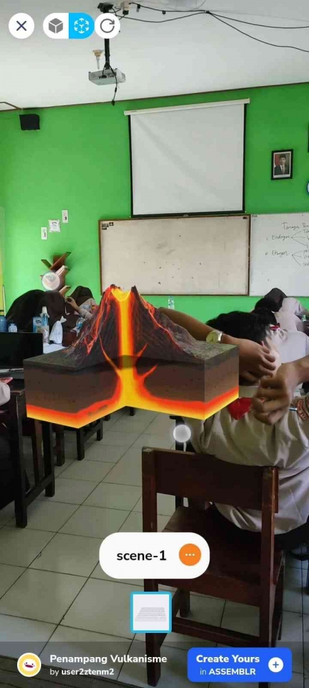 Gambar Augmented Reality (AR)