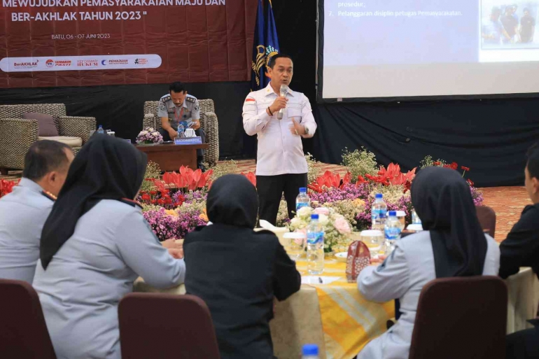 Lapas Kelas I Malang Ikuti Rapat Kerja Teknis Pemasyarakatan 2023 | dok.humaslapasmalang