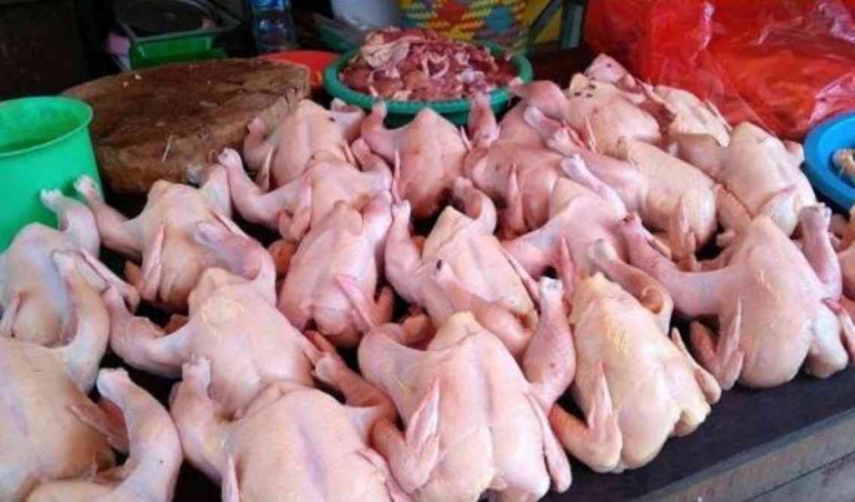Sumber Gambar: Kompas.com/Ilustrasi Rumus Jual Ayam Potong Keliling