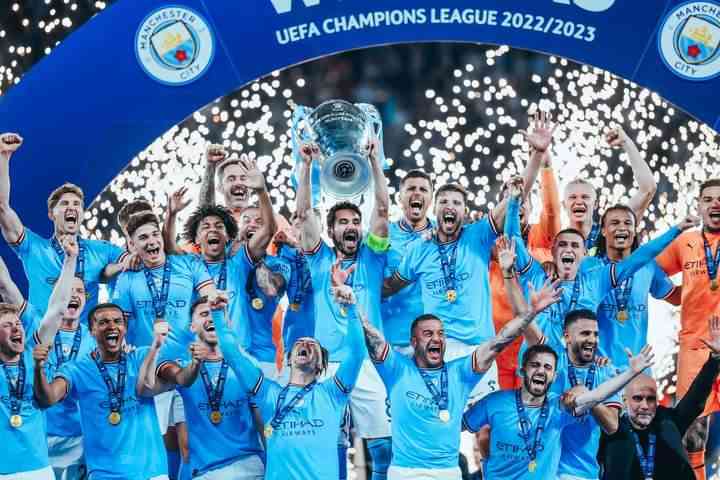 Manchester City juara liga Champions UEFA tahun 2022-2023, foto: Manchester City 