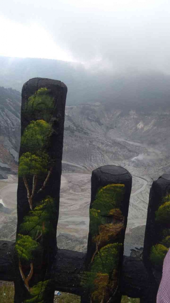 Gunung Tangkuban Perahu, Jawa Barat. Dokpri. 