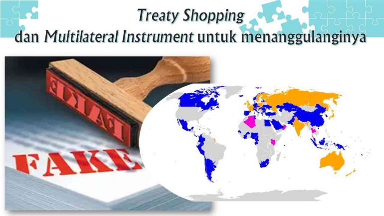 Treaty Instruments Treaty Shopping dan Multilteral Instrument (MLI) Halaman 1 - Kompasiana.com