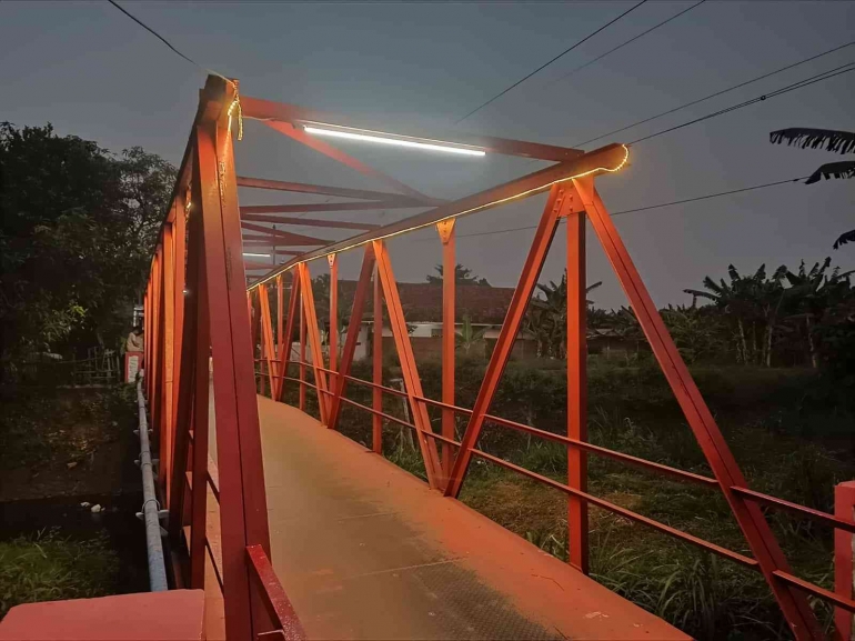 Revitalisasi Jembatan Merah sebagai Icon Khas Kelurahan Ganungkidul
