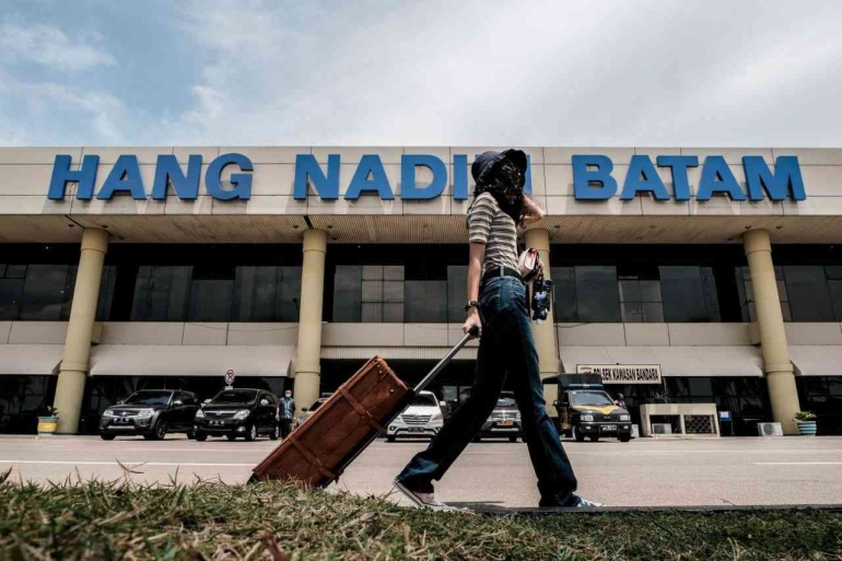 Bandara Hang Nadim Batam. foto : kemenparekraf via Batam.pikiran.rakyat.com