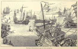Armada Kaan Melewati Kepulauan Hindia