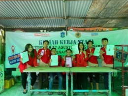 Mahasiswa KKN Nginden Jangkungan Surabaya