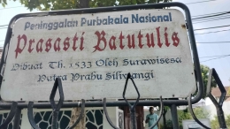 Lokasi Prasasti Batutulis (dok: Pribadi)