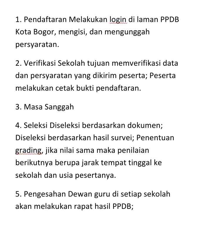 Ini Link Pendaftaran PPDB SMP Kota Bogor 2023, Lengkap Jadwal Dan Cara ...