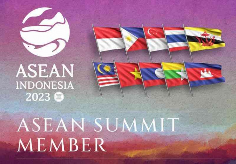 bendera negara peserta ASEAN Summit-kominfo