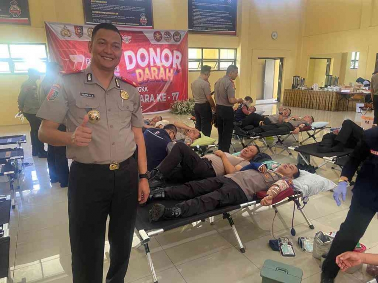 Sespimmen Wujudkan Kepedulian Sosial, Sespimmen Polri Dik Reg-63 Gelar Donor ...