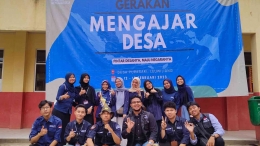 Tutor Inspiratif Gerakan Mengajar Desa KoKab Bogor. Foto/Dok. pribadi
