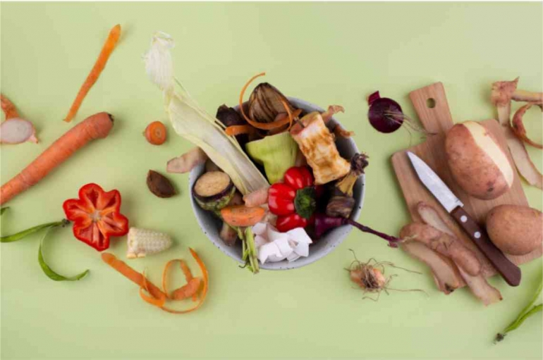 Food Waste Illustration (Source: https://www.freepik.com/)